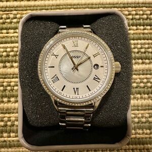 Fossil Silver-Tone Watch